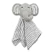 Coney Island Cotton - Lovey Security Blanket For Baby, Soft Cuddly Elephant, 11.8" By 11.8" 