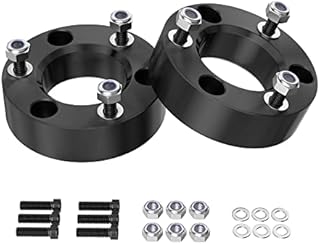 2.5 inch Leveling Lift Kit Compatible with 2004-2022 F150, Leveling Lift Kit Fit for 2004-2022 F150 2WD 4WD Forged Front Strut Spacers Raise the Front of your F150 by 2.5