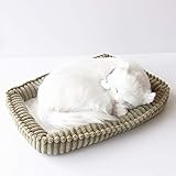 ニニアンドキノ パーフェクトペット (小サイズ) 白猫 (長毛) ぬいぐるみ 猫 ねこ ネコ リアル 本物 そっくり 雑貨 動物 アニマル 癒し 動く プレゼント ギフト お祝い かわいい 猫のぬいぐるみ