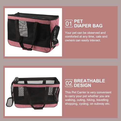 Sac de transport pour chat pliable ventilé pour éviter la chaleur - 8
