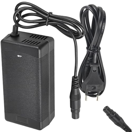 VOLOHAS 53,6V 2A Ladegeräte für Xiaomi 4 Pro Plus/4 Pro Max/5 Max, für Segway Ninebot ZT3/ZT3 Pro/MAX G3/GT3/F3/F3 Pro Elektroroller Netzadapter Ersatz-Ladegerätzubehör Li-Ion Lithium Ladegerät
