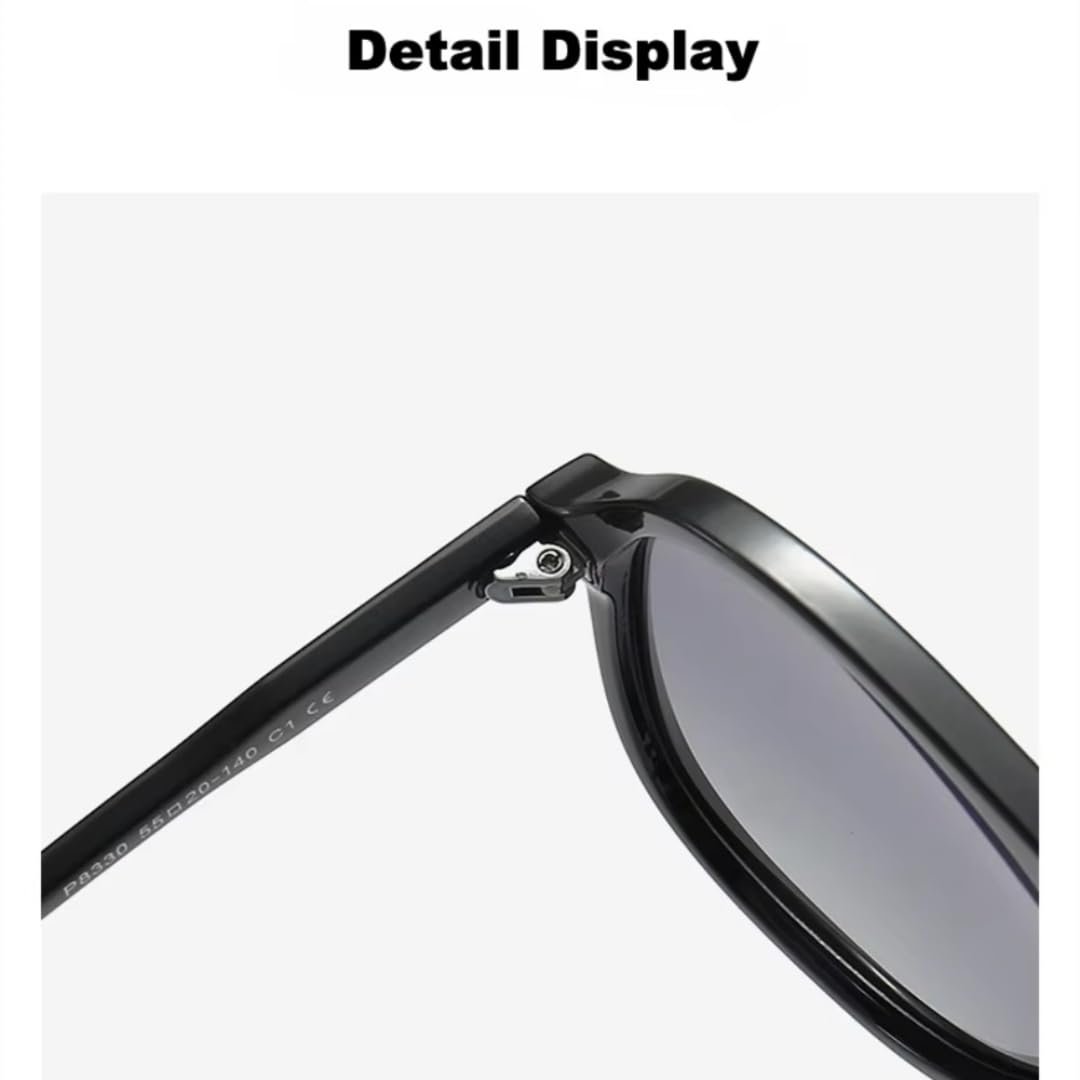 Okulary przeciwsłoneczne z polaryzacją dla kobiet i mężczyzn, okulary przeciwsłoneczne w stylu vintage retro z ochroną UV400, okulary przeciwsłoneczne unisex dla kierowców