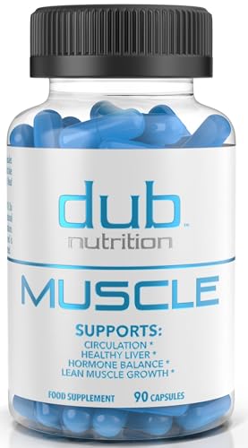 Dub Nutrition - Muscle Supplement - Milk Thistle, Beta Alanine, Acai, Vitamins B6 and C - Supports Recovery, Strength and Wellness - 90 Capsules Dub Nutrition - Muscle Supplement - Milk Thistle, Beta Alanine, Acai, Vitamins B6 and C - Supports Recovery, Strength and Wellness - 90 Capsules