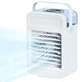 Aria condizionata portatile, 4 in 1 climatizzatore portatile, mini raffrescatore d