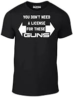 Available in a range of sizes from Small to 5XL. A bold graphic design suitable for casual everyday wear. Short sleeve crew neck design in a classic regular fit. Makes a fun and original gift idea for a variety of occasions.