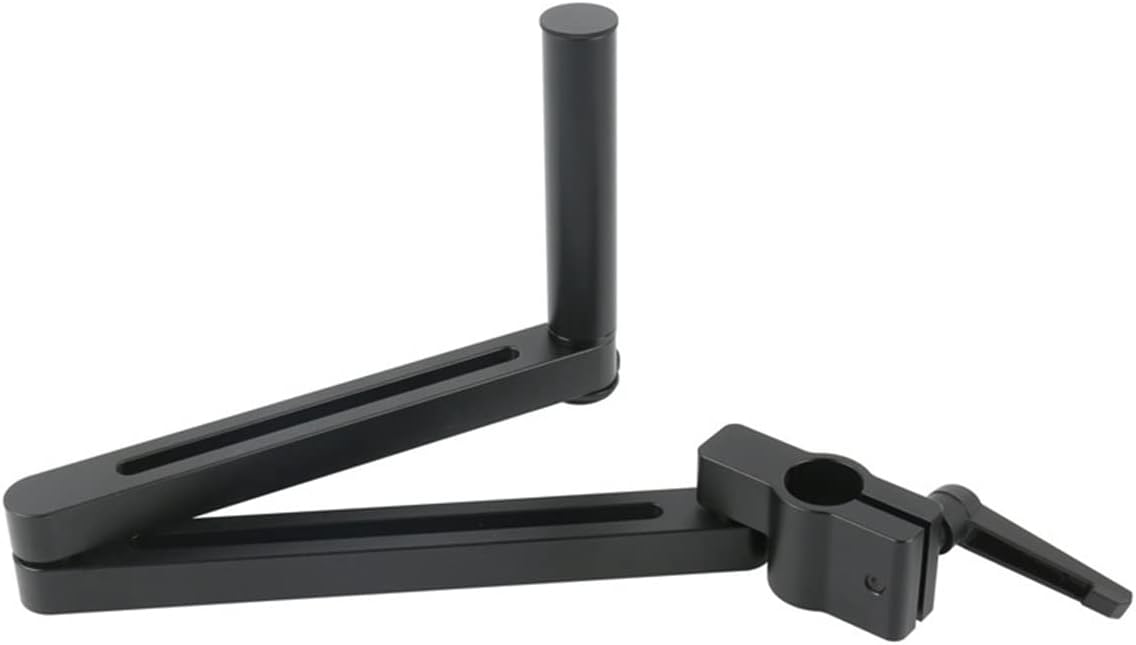 顕微鏡キット 76/50mm双眼三眼内ステレオ顕微鏡カメラのために回転可能なフォーカスアームホルダースタンド 顕微鏡レンズアダプター