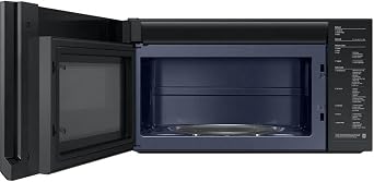 Samsung ME21DG6300MT 2.1 Cu. Ft. Matte Black Steel Over-the-Range Smart Microwave