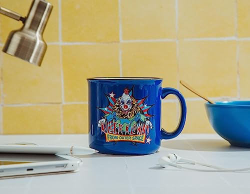 Taza Camper Cerámica Silver Buffalo 20 Onzas Azul miniatura 3