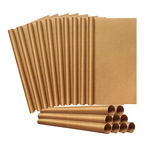 Teflon Sheet for Heat Press Transfer Sheet 19 Pack 12’’x16’’ Non Stick Heat Transfer Paper Heat Resistant Craft Mat