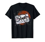 Fahrradfahrer 80er Vintage Kasette Geschenk Retro Fahrrad T-Shirt