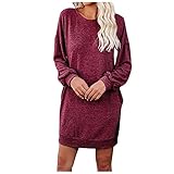 【Stil】Stilvoll und modisch machen Sie attraktiver. swing strandbankettkleid frauen hemd plus size herbst große dorfkleid mid-sleeve umlegekragen bedrucktes chiffon midikleid a-linie halblanges mittlerer pailletten tiefes dreiviertelärmeln mittellanges hemdkragen hemdblusenkleid minikleid knoten