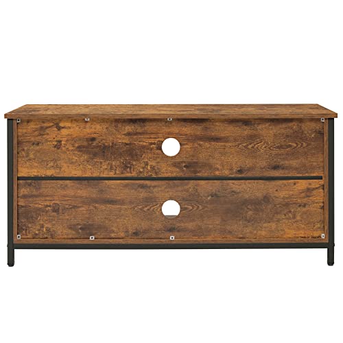 Weenfon Farmhouse Tv Stand For 55 Inch Tv, Tv Console With Storage Barn Doors,Entertainment Center For Living Room, Bedroom, Tv Stand With Stable Metal Frame,Rustic Brown #TOP7