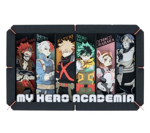 Paper Theater PT-L68 My Hero Academia pour créer soi-même un diorama manga en relief