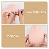 LASHVIEW Lash Mannequin Head, Practice Training Head for Make Up and Lash Extention,Cosmetology Face Head,Soft-Touch Rubber,Easy to Clean by Skincare Essential Oil.
