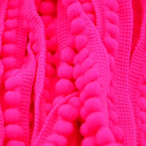 5Yards Dot Ribbon Ball 5Mm Mini Pompom Fringe Ribbons Fabric Lace Diy Handmade Sewing Accessories Wedding Decoration #TOP1