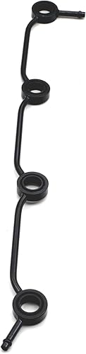 Miniatura 6 de Tubo de desbordamiento de retorno de combustible de 4 cilindros compatible con Kubota 03 series V1903 V2003T V2203 V2403 Indirecto Inject Engine