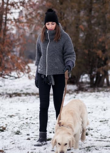 Image of baleaf Women's Fleece Lined Leggings, High Waisted | Thermal Warm Winter Tights, Thick Yoga Pants, Cold Weather, with Pockets