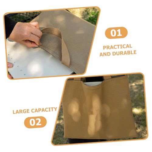 Ciieeo Large Capacity Oxford Cloth Shopping Bag Lightweight Tote Bag for Outdoor Use Handles for Travel and Shopping3