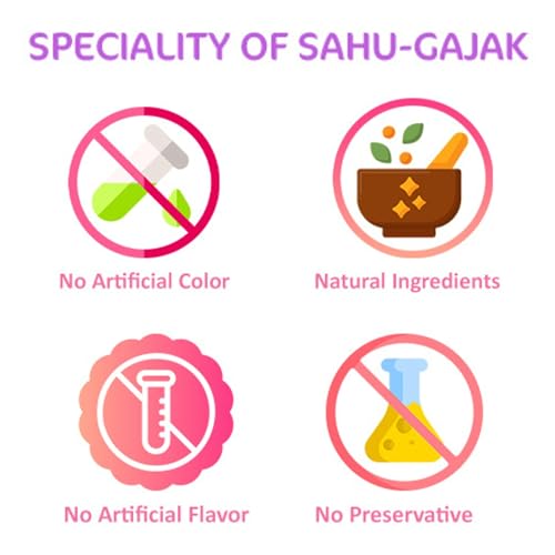 Image of SAHU GAJAK BHANDAR Peanuts Chikki 3150 GM (Pack of 9 Box Eac