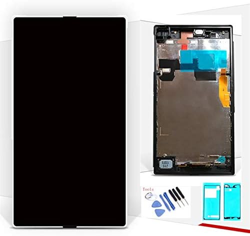 Mobile Phone Housings & Frames - for DOOGEE BL7000 Touch Screen LCD Display Digitizer Assembly with Frame Replacement Parts+Tool - (Color: Black)