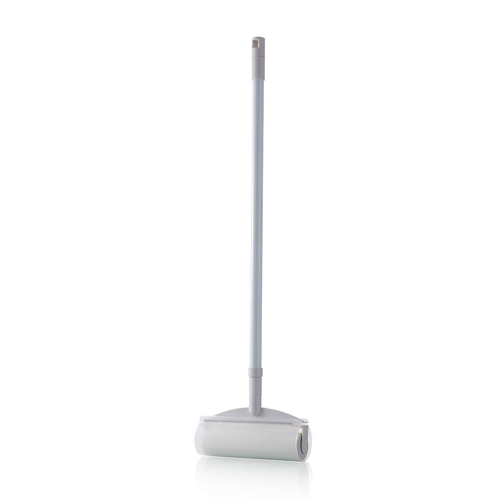 Fusselrolle, Lint Roller mit ausziehbarem Griff Fusselroller 60 Blatt/Rolle zum Entfernen von Haaren oder Schmutz für Kleidung Sofa Bett und Teppich (Klebriger Mopp)