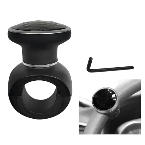 Sbulhia Steering Wheel Knob Spinner, 360 Degree Rotation