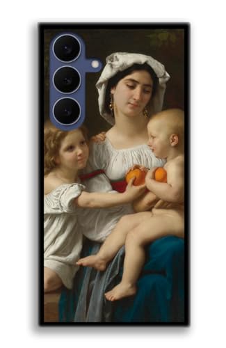 Galaxy S25 Plus�݊��i �X�}�z�P�[�X �y���E�̖���z �u�O���[ ���V�ÓT��`�� ���m�� �_�b �@���� �G�� �|�p �A�[�g ���� art (�I�����W)