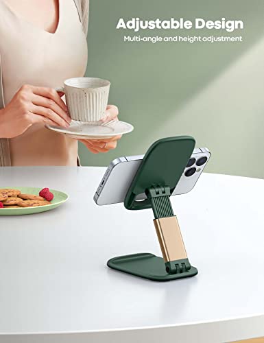 Lamicall Cell Phone Holder, Desk Accessories - Green Office iPhone Cellphone Stand, Office Desktop Accessories, Office Must Have, Desk Decor, Phone Accessories - Image 3