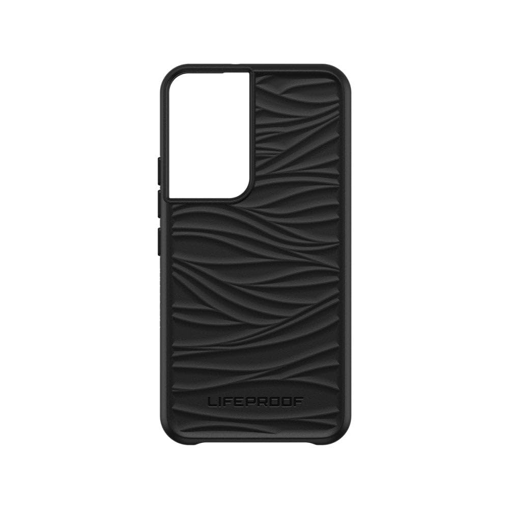 LifeProof Wake Case for Samsung Galaxy S22, Shockproof, Drop proof to 2 Meters, Protective Thin Case, Sustainably made from Recycled Ocean Plastic, Black