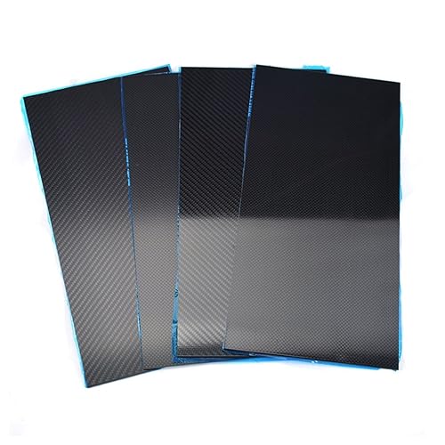 1pcs 200x400mm 3K Pure Carbon Fiber Board Plain Weave Twill Weave Glossy Carbon Board Panel 0.5mm 1mm 1.5mm 2mm 2.5mm 3mm 4mm 5mm 6mm 3k Carbon Fiber(3.0MM Twill Glossy)