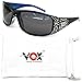 Vox Women's Polarized Sunglasses Designer Fashion Eyewear Free Exclusive Original White VOX Microfiber Bag