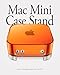 Spigen for Mac mini M4/M4 Pro (2024) Transparent Filter Case Stand Built in Air-Filter Desktop PVC Dust Prevention Ventilation - Classic C1 Tangerine