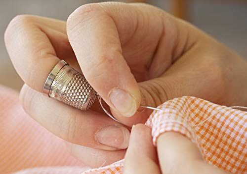 25 Large Eye Stitching Needles - 5 Sizes Big Eye Hand Sewing Needles In Clear Storage Tube #TOP7