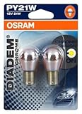 Luz intermitente OSRAM DIADEM CHROME Luz de intermitencia PY21W 7507DC-02B doble vida en blister doble