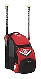 Louisville Slugger EB Series 7 Stick Pack Baseball Equipment Bags, Scarlet