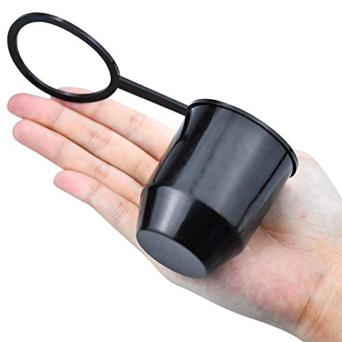 Couvercles Attelage Lot De 3 Capuchons Attelage Remorque - Protection Boule 50mm Noir Nylon Couvercle Attelage Camping-car