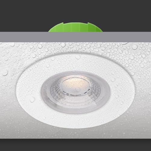 nxt gen NovaLite 6-Pack 6W Fire Rated LED Downlights | Tri-Colour CCT | IP65 Dimmable Ceiling Spotlights | White | 30/60/90 min Fire Rated | Bathroom & Kitchen Lighting - Cosy Home Interiors nxt gen NovaLite 6-Pack 6W Fire Rated LED Downlights | Tri-Colour CCT | IP65 Dimmable Ceiling Spotlights | White | 30/60/90 min Fire Rated | Bathroom & Kitchen Lighting - Image 8