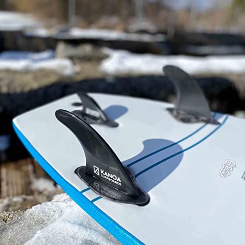 Ailerons surf de rivière FCS1 avec trailer fin KANOA