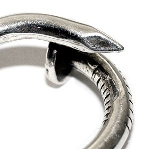 クロムハーツ ネイルフラット リング CH PLS 15号 クロムハーツ リング/指輪 (CHROME HEARTS) ネイル フラット CH