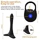 Jinqian Penisring Vibrator Paar-Vibratoren Vibration für Paare mit 20 Vibrationsmodi für G Punkt Klitoris Stimulation Penis Massagegerät Sexspielzeug für Paare Extrem Sex
