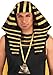 Dreamgirl Men's Adult Fashion King of Egypt King Tut Costume, Gold