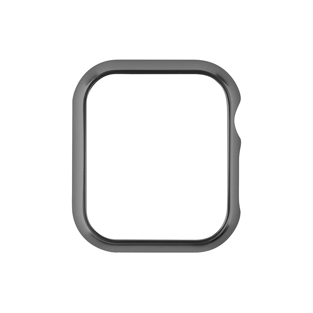 Etui ochronne, metalowe, kompatybilne z Apple Watch SE 40 mm, ultra cienkie, aluminiowe, odporne na zarysowania, brokatowe, etui ze stali nierdzewnej, kompatybilne z Apple iWatch 40 mm Series