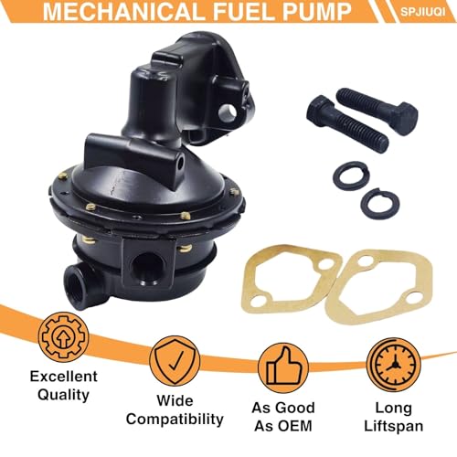 SPJIUQI Mechanical Fuel Lift Pump with Gasket for Big Block Chevy Edelbrock by SPJIUQI - Image 2