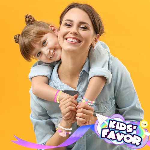 PinkSheep Class Valentine Bracelets Bulk: 36Pcs Valentine's Day Gift for Little Girls, Heart Valentines Day Bracelets Bulk for Kid, Valentines Day Jewelry Girl