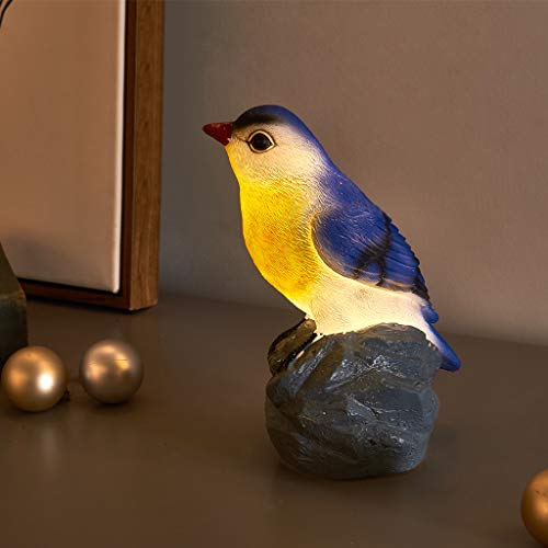 EAMBRITE Handmade Real Wax Bird Candle Light Battery Operated Flameless Candle Children’s Room