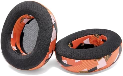 WC Freeze Nova Pro Wireless  Hybrydowy żel chłodzący do słuchawek Steelseries Arctis Nova Pro Wireless firmy Wicked Cushions, zwiększona trwałość, grubość i izolacja akustyczna | Orange Prism