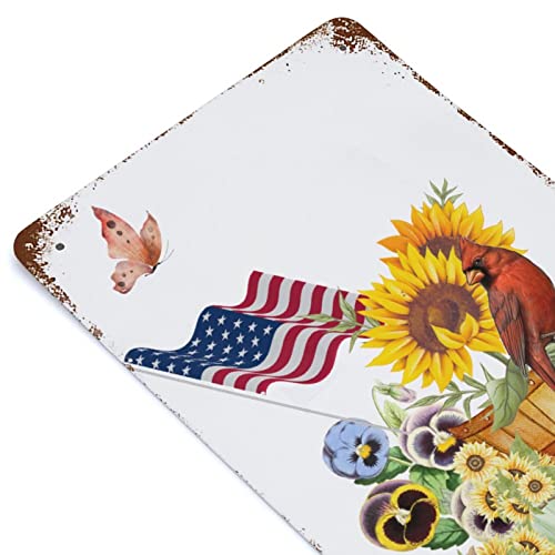 Cadeau souvenir de bébé pour deuil panneau USA métal