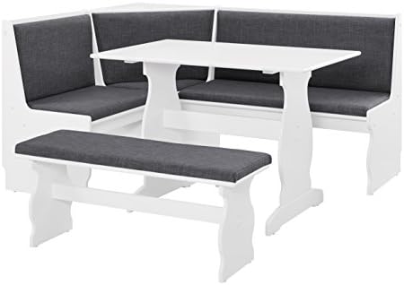 Linon Lucy Charcoal Nook