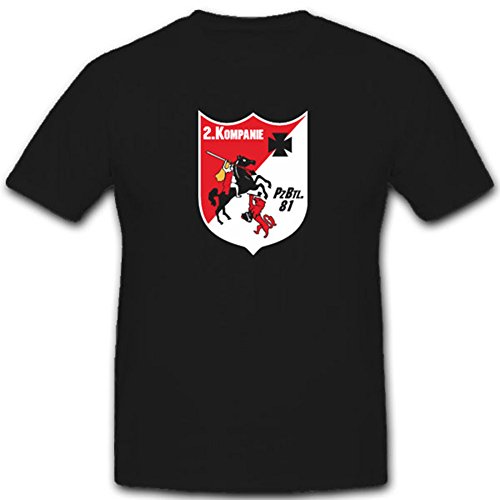 T-shirt grenadier blindé PzGrenBtl 81 idéal pour rassemblement