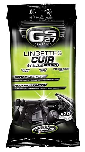GS27 CL180410 Lingettes Entretien Cuir